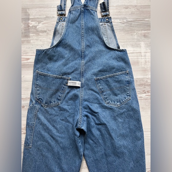✨VINTAGE✨Hollywood Denim Overalls, 14 - Picture 8 of 9